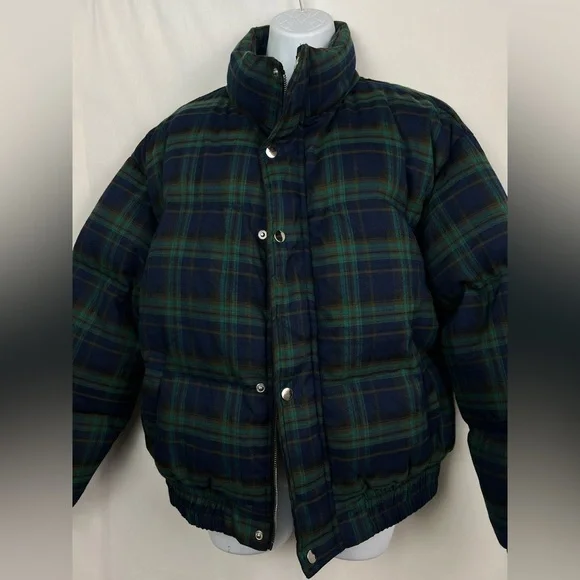 Cider Checkered Jacket in Green and Blue size Small - Picture 11 of 11